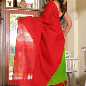 Scarlet Sapphire Symphony Saree
