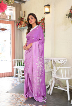 Pisces Saree - Purple