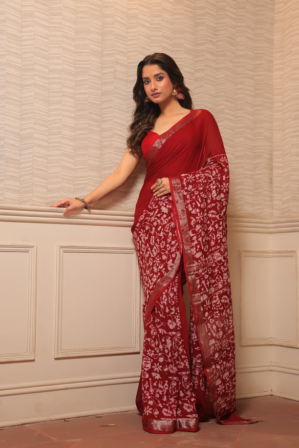 Festivals of India - Red Saree