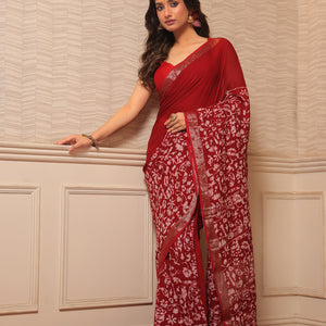 Festivals of India - Red Saree