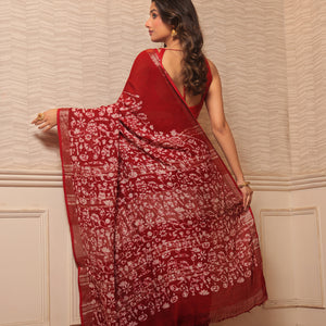 Festivals of India - Red Saree