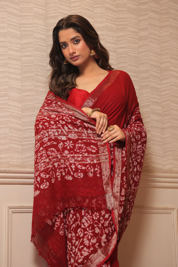 Festivals of India - Red Saree