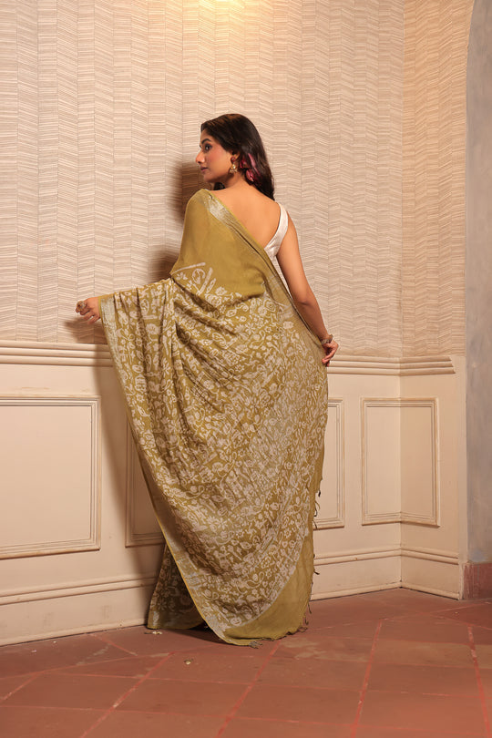 Festivals of India - Green Saree