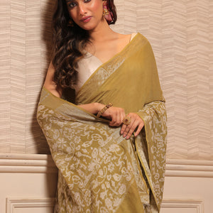 Festivals of India - Green Saree