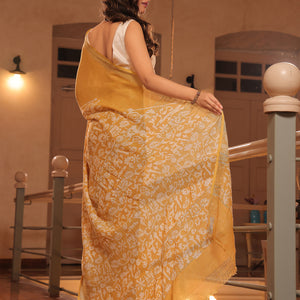 Festivals of India - Yellow Saree