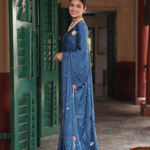 Samudrika - Neela Saree