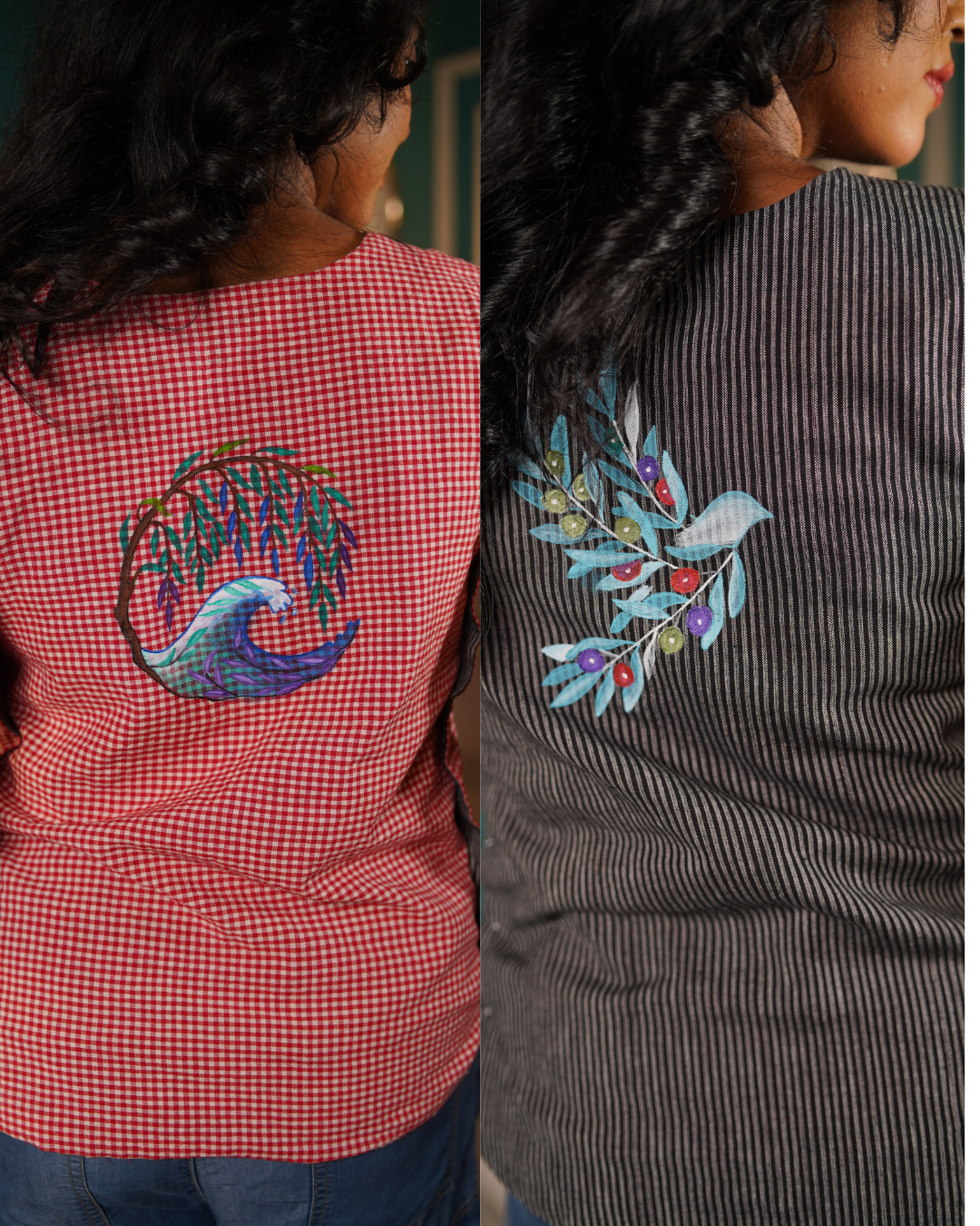 Maya - Reversible Size Adjustible Top