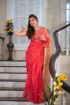 Semi Organza Jamdani Saree