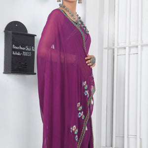 Evil Eye Elegance Saree