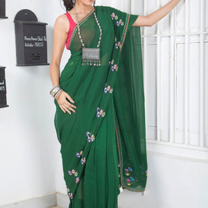 Evil Eye Elegance Saree