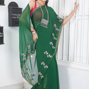 Evil Eye Elegance Saree