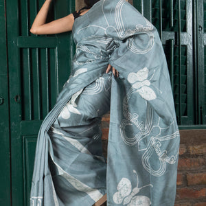 Butterfly Blooms Saree