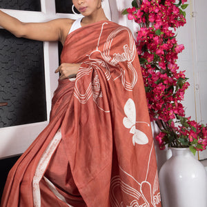 Butterfly Blooms Saree