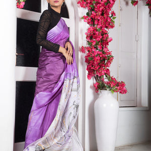 Mystic Marble Dreams Saree