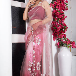 Floral Drift Saree