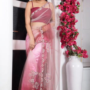 Floral Drift Saree