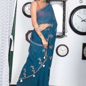 Evil Eye Elegance Saree