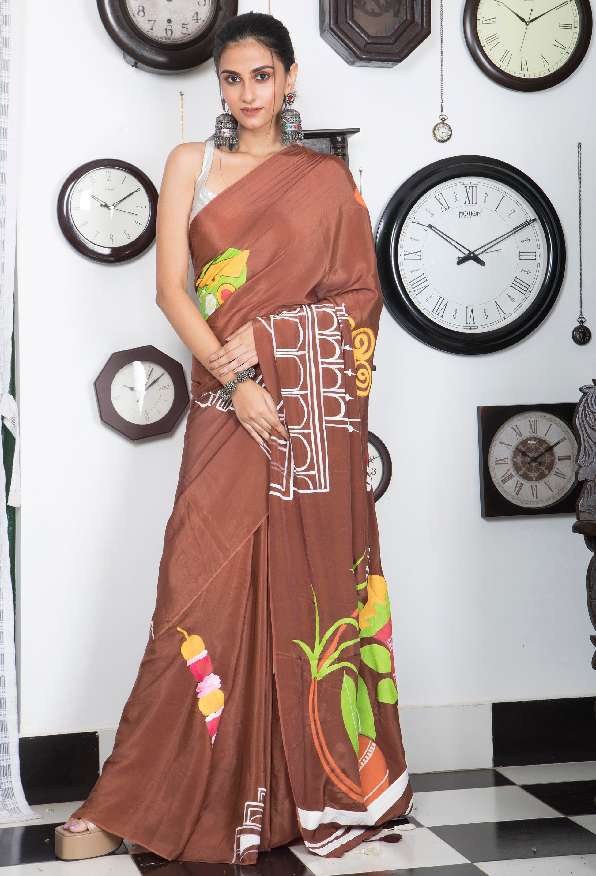 States of India - Hyderabad Saree