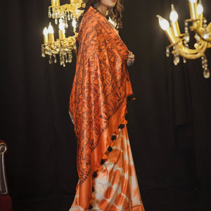 Shibori Tales of Mithila Saree