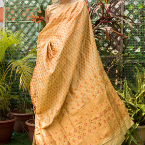 Sona Bou Semi Silk Mekhela