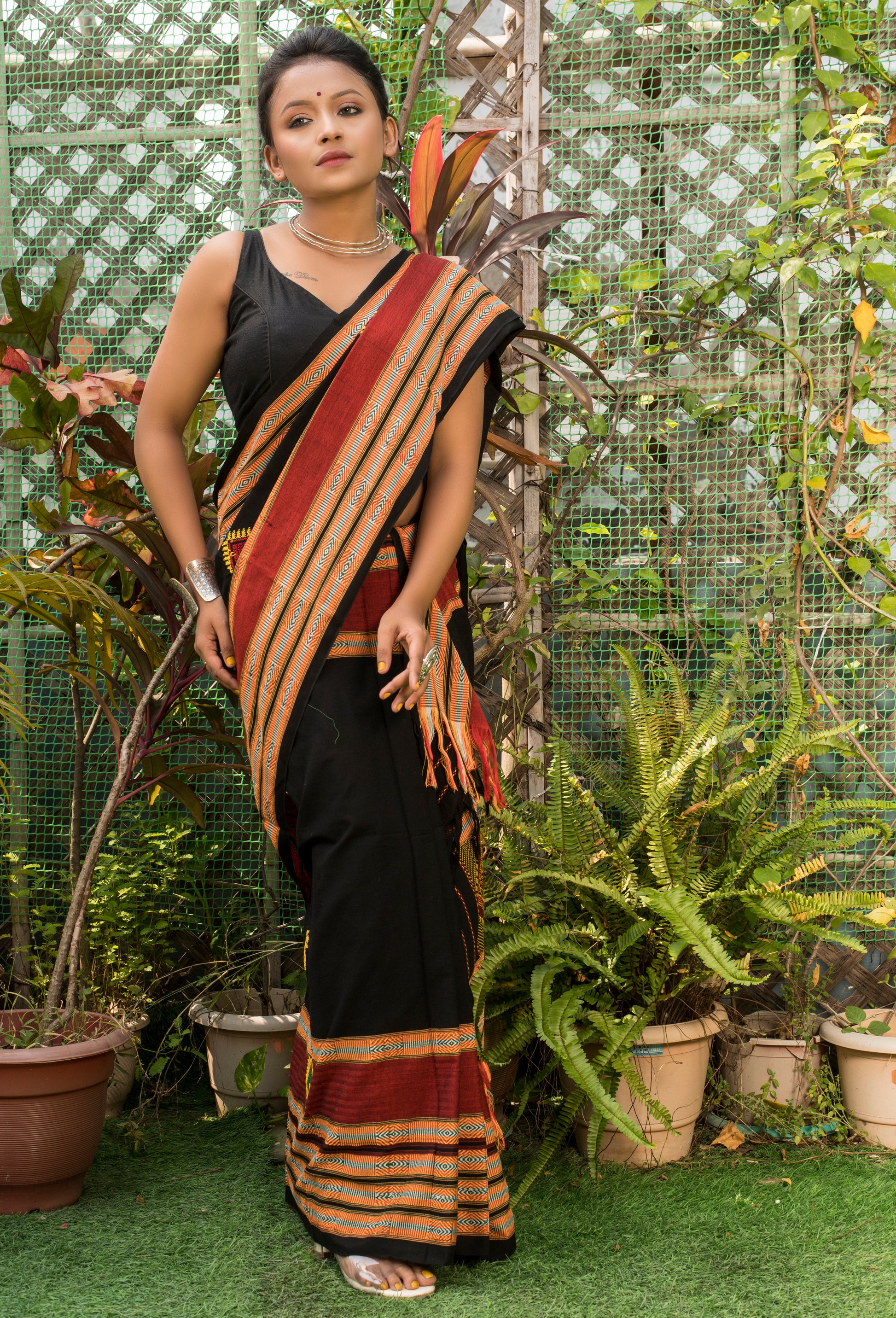 Handloom Naga Mekhela