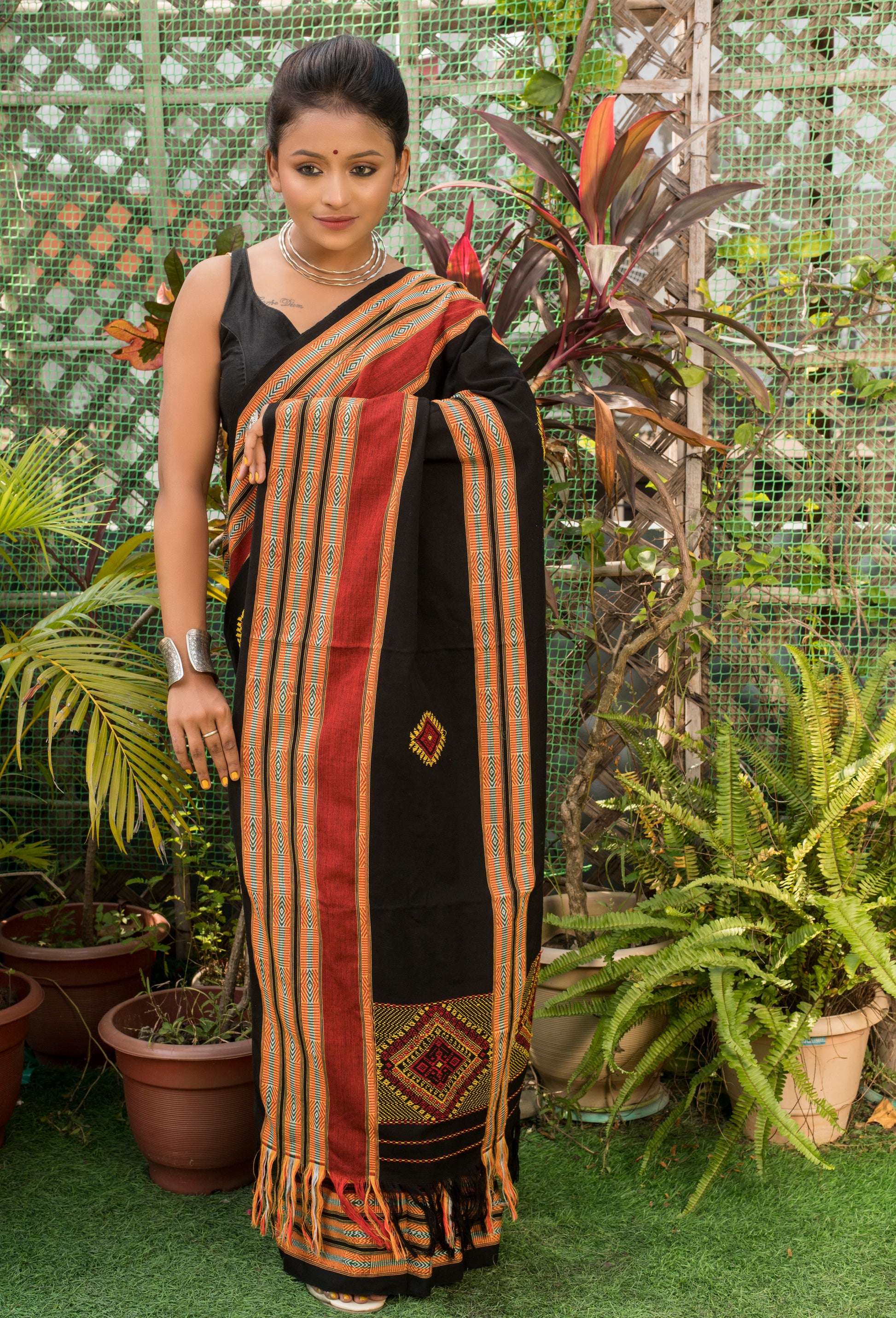 Handloom Naga Mekhela