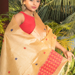 Hazar buti paar Handloom Mekhela