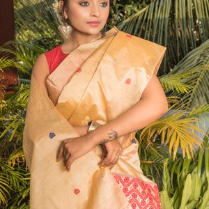 Hazar buti paar Handloom Mekhela