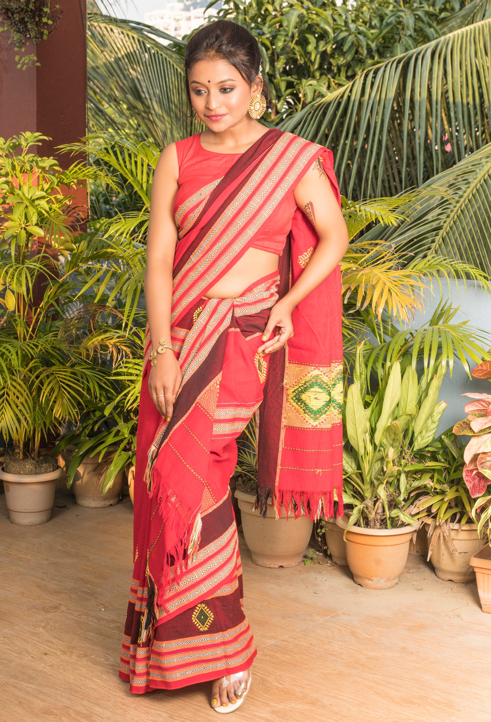 Handloom Naga Mekhela