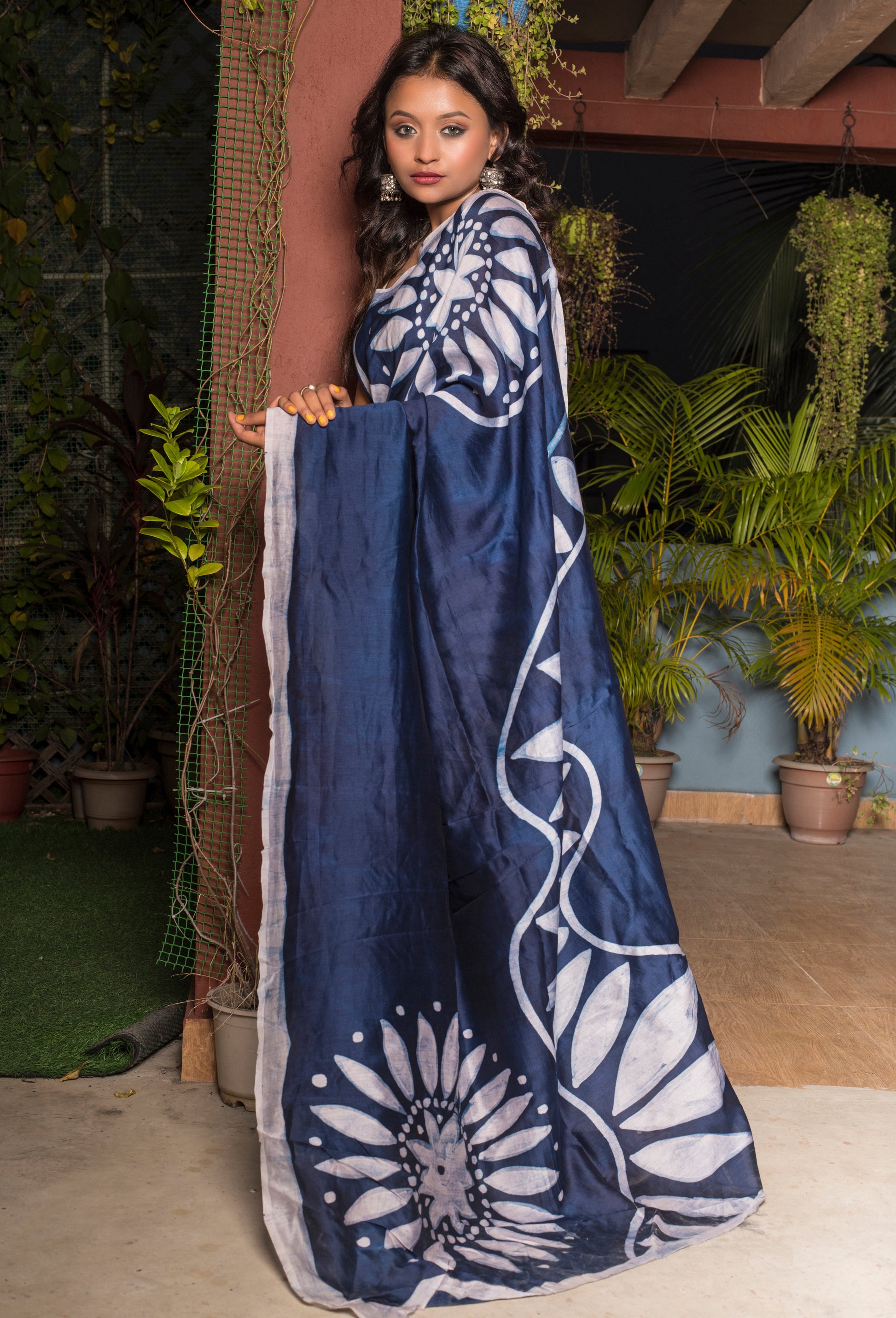 Blossom Trail Saree