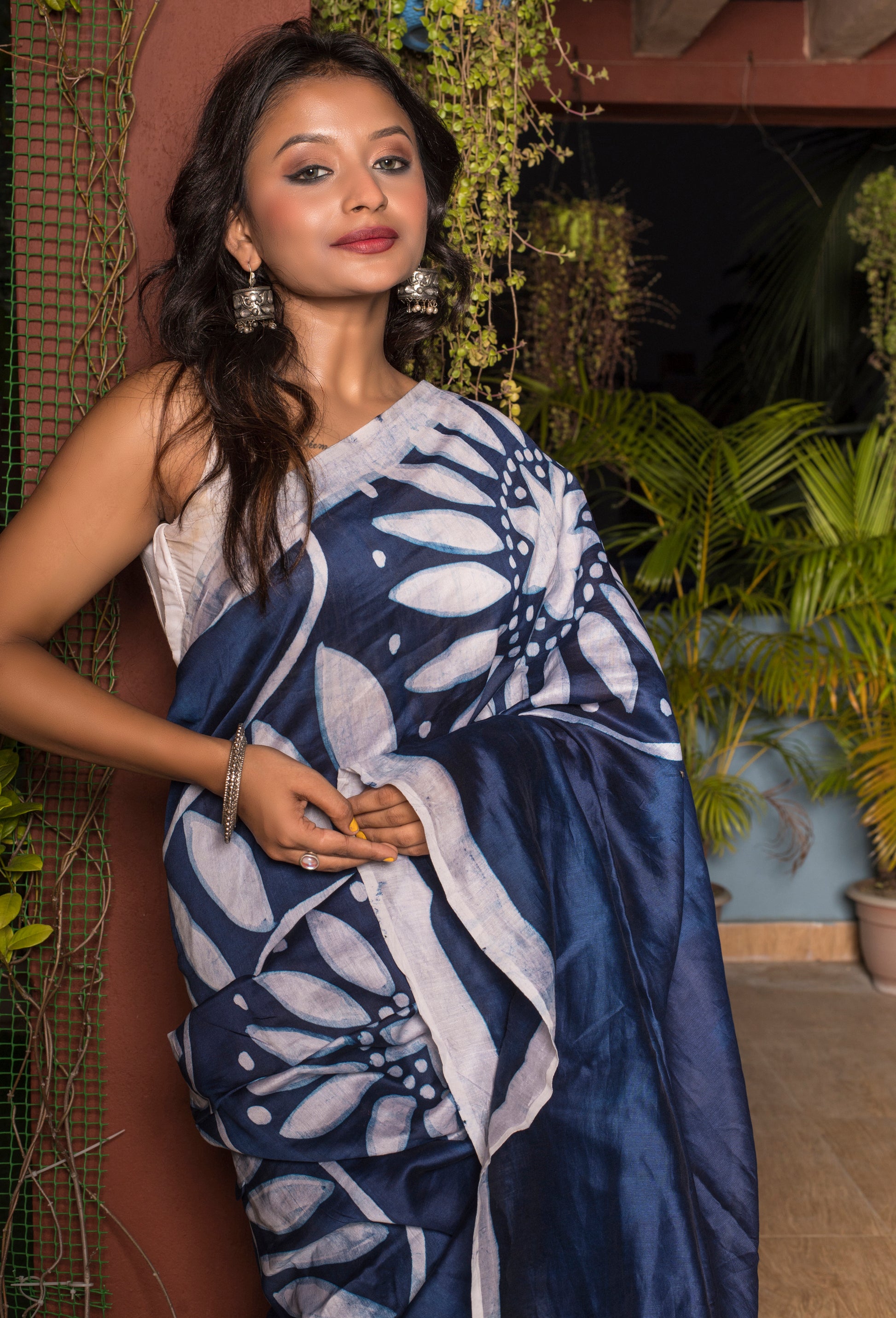 Blossom Trail Saree