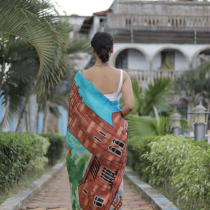 States of India - Darjeeling Saree