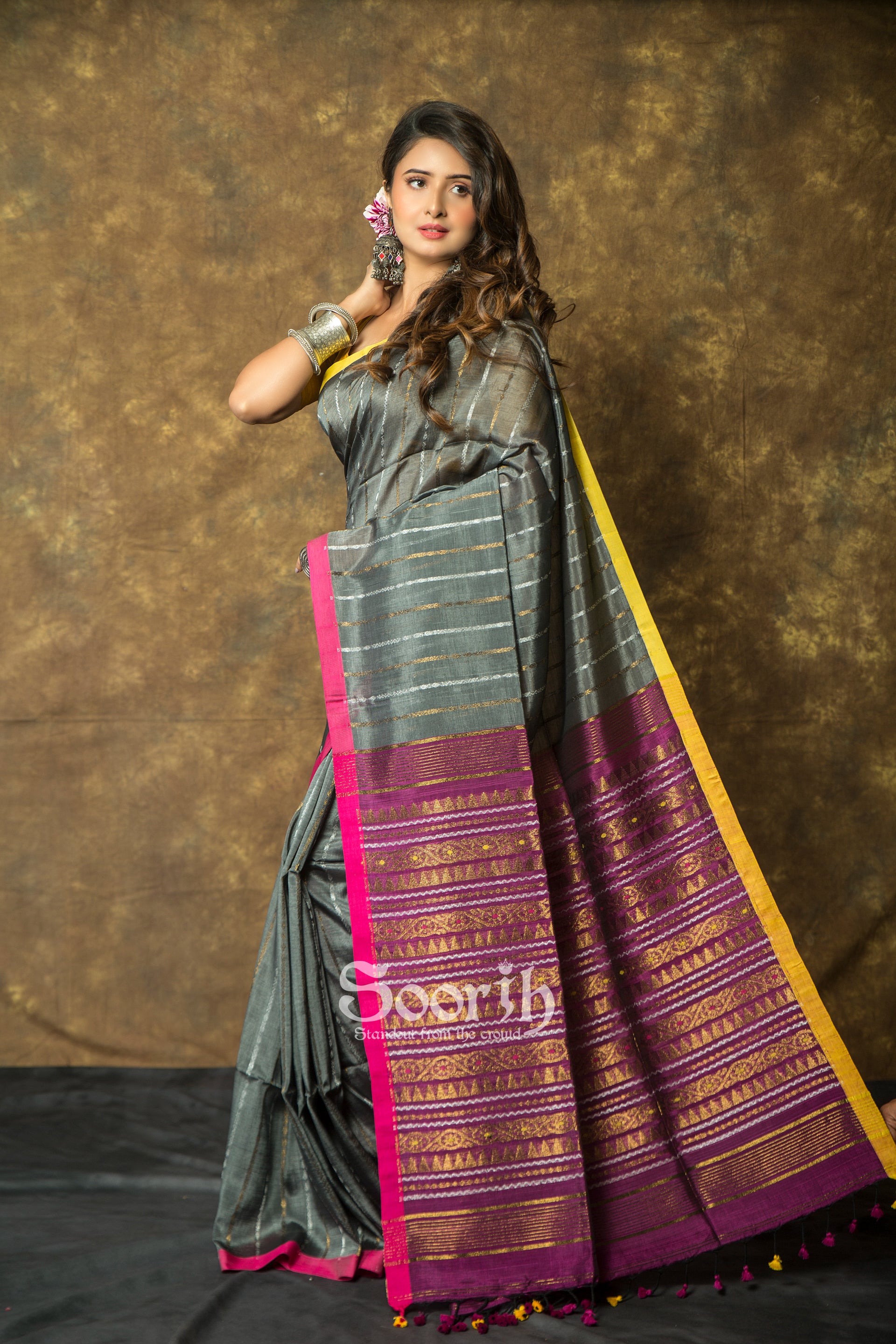 Handloom Matka Silk Saree