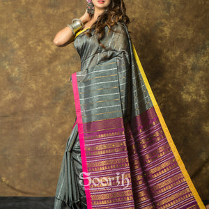 Handloom Matka Silk Saree