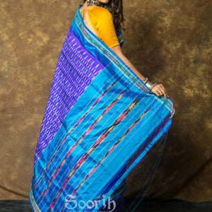 Single Ikkat Silk Saree