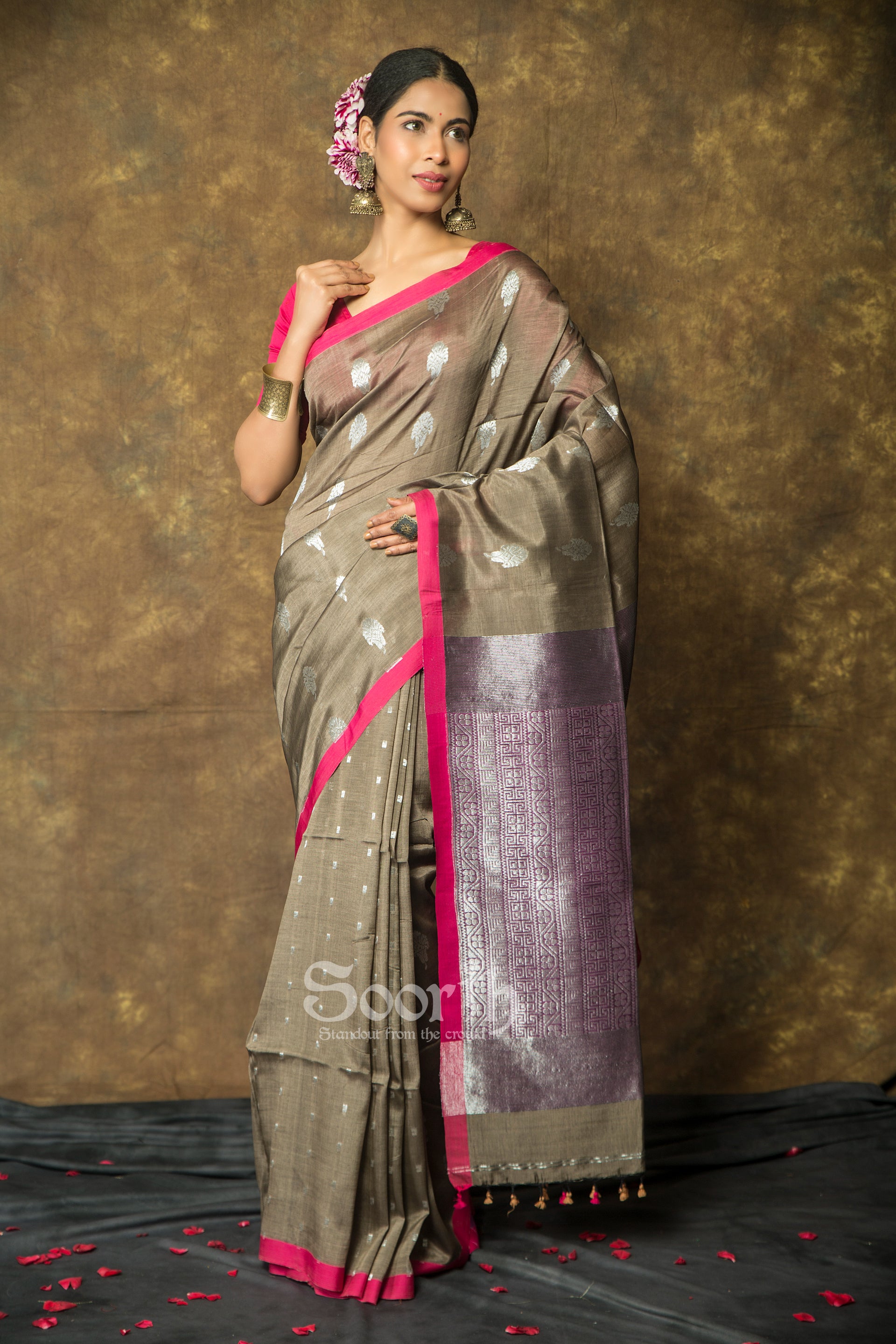 Handloom Matka Silk Saree