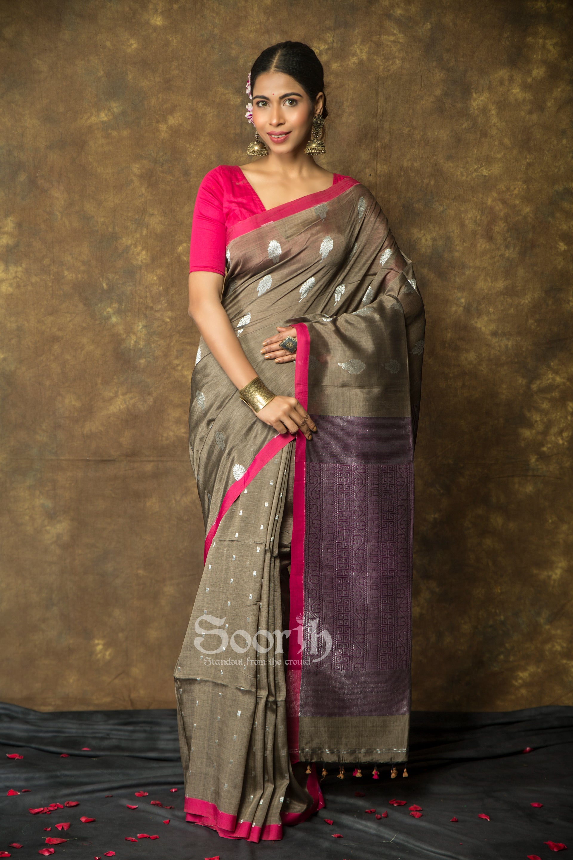 Handloom Matka Silk Saree