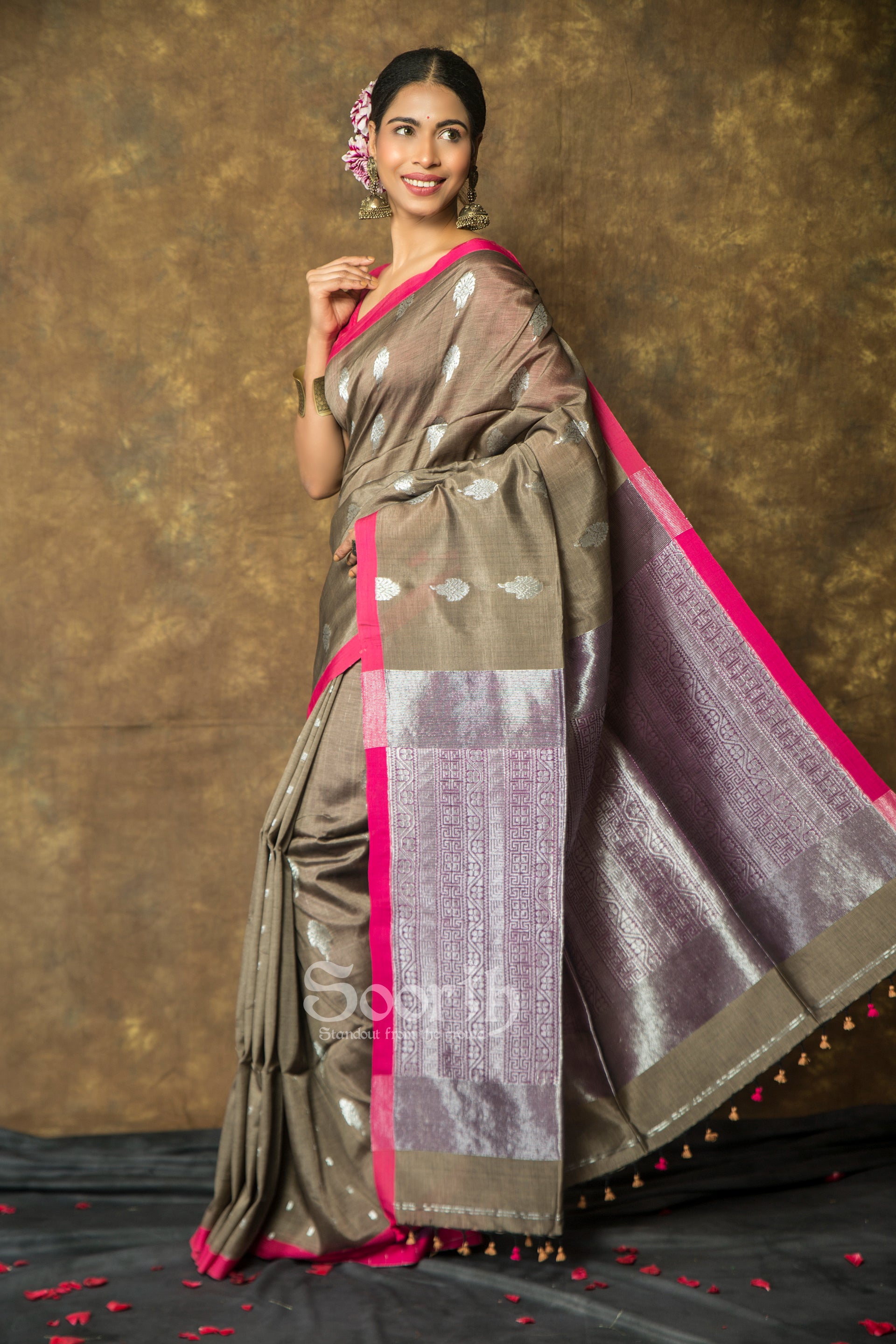 Handloom Matka Silk Saree