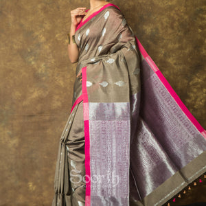 Handloom Matka Silk Saree