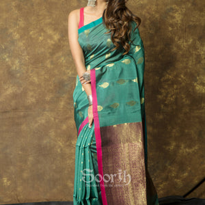 Handloom Matka Silk Saree