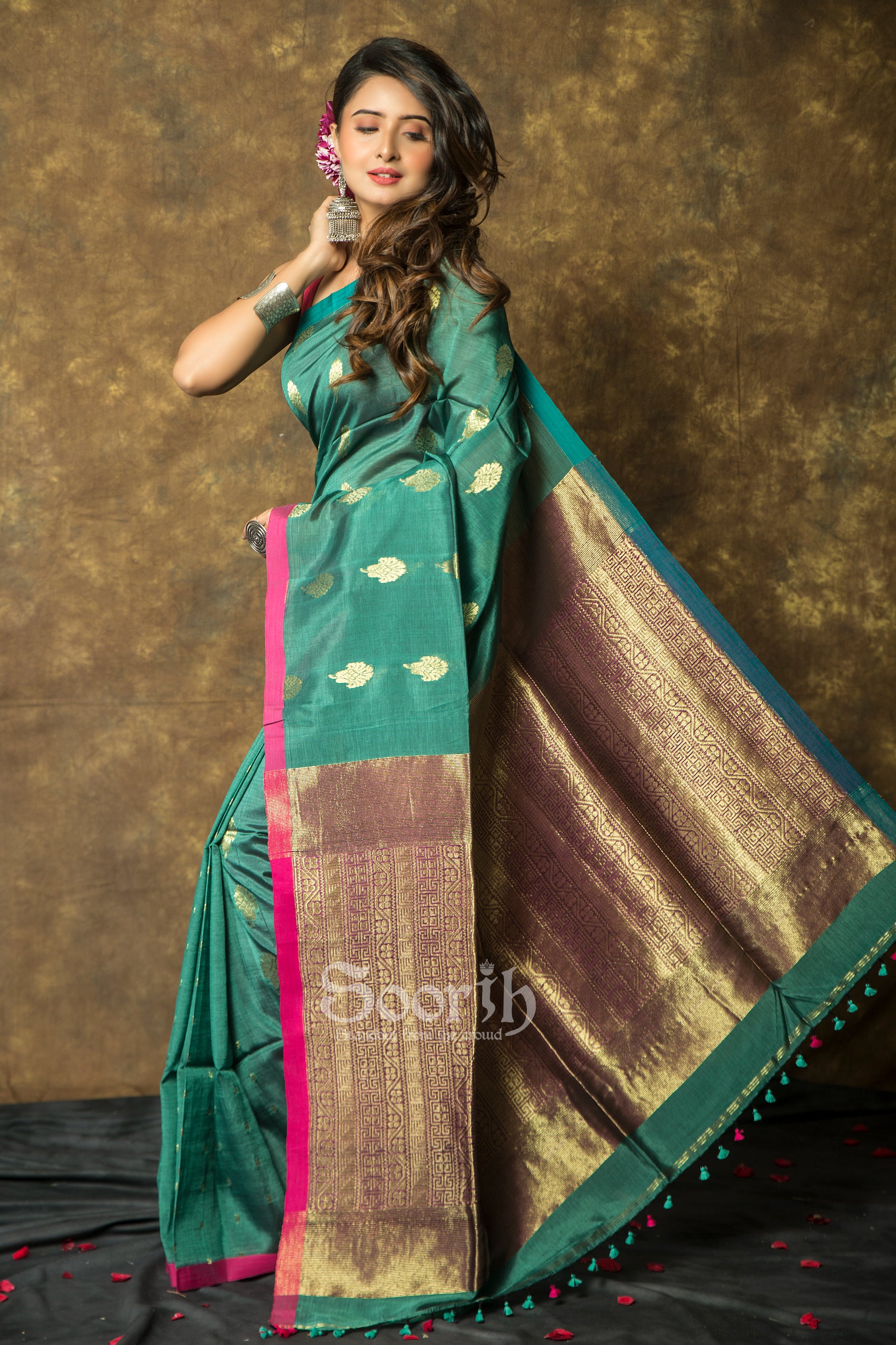 Handloom Matka Silk Saree