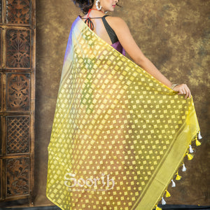 Semi Organza Jamdani Saree