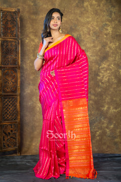 Handloom Matka Silk Saree