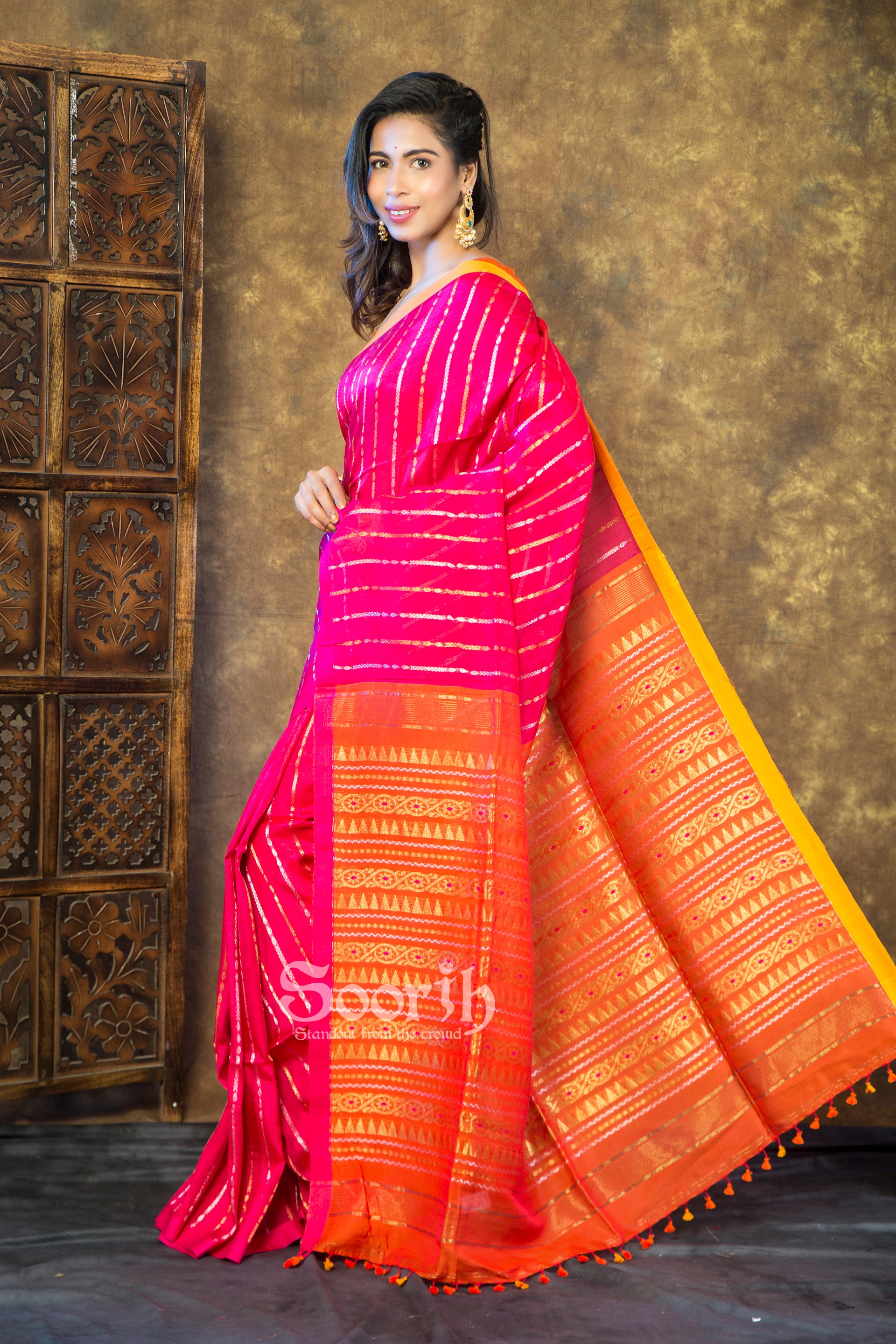 Handloom Matka Silk Saree