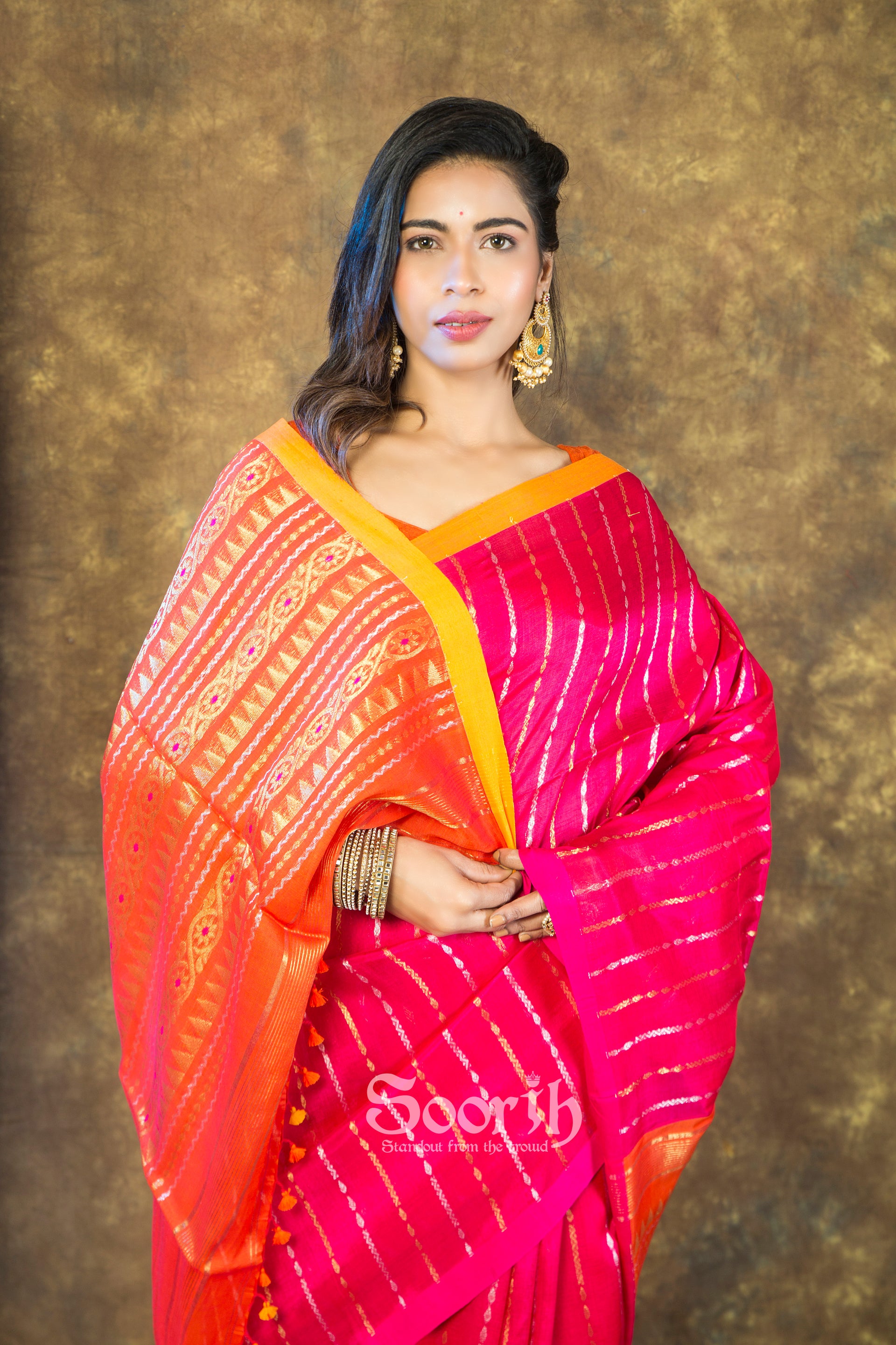 Handloom Matka Silk Saree