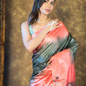 Mystic Marble Dreams Saree