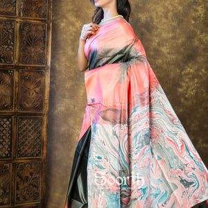 Mystic Marble Dreams Saree