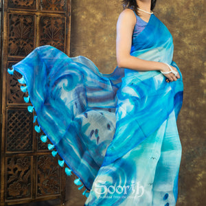 Mystic Sea Saree