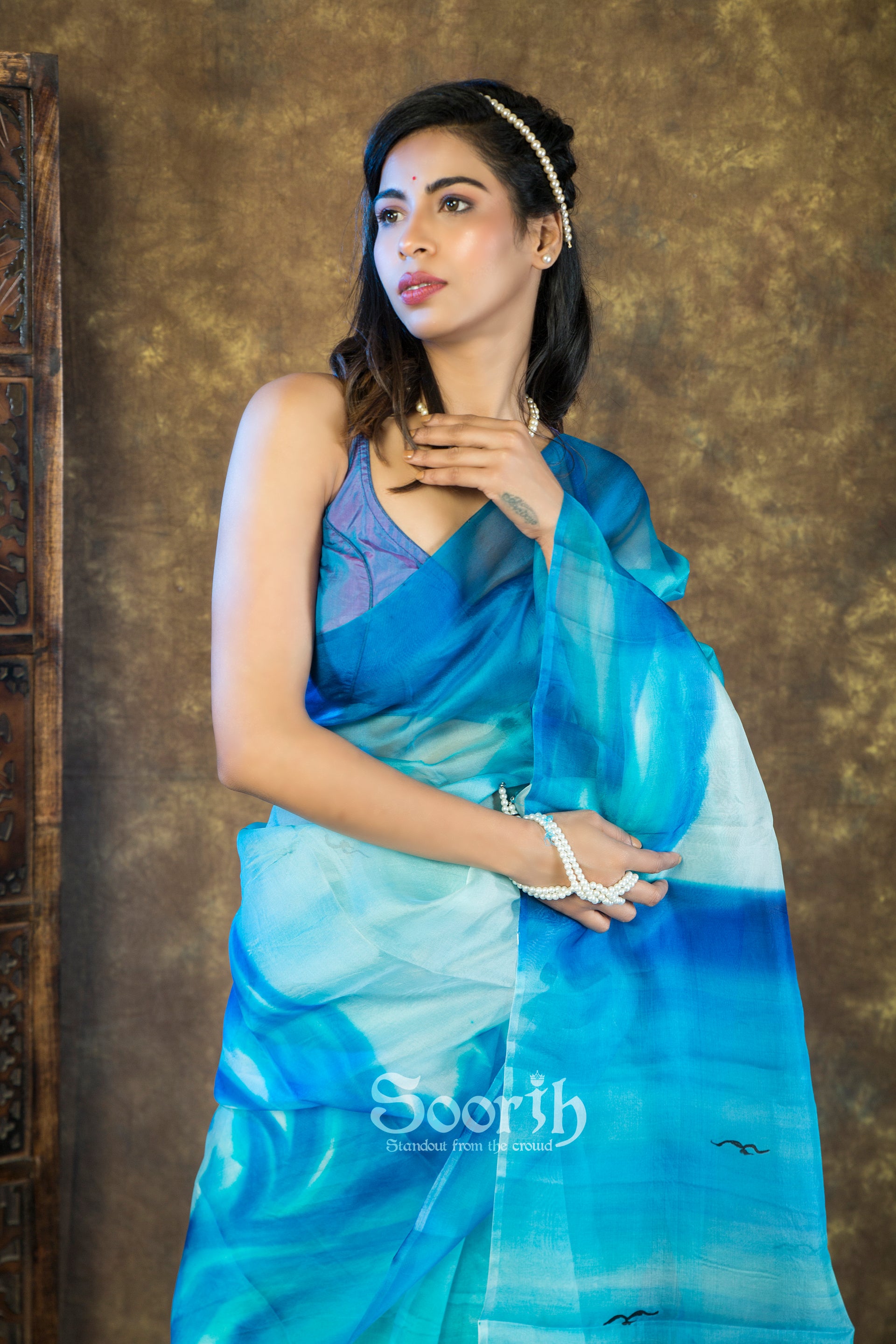 Mystic Sea Saree