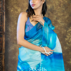 Mystic Sea Saree